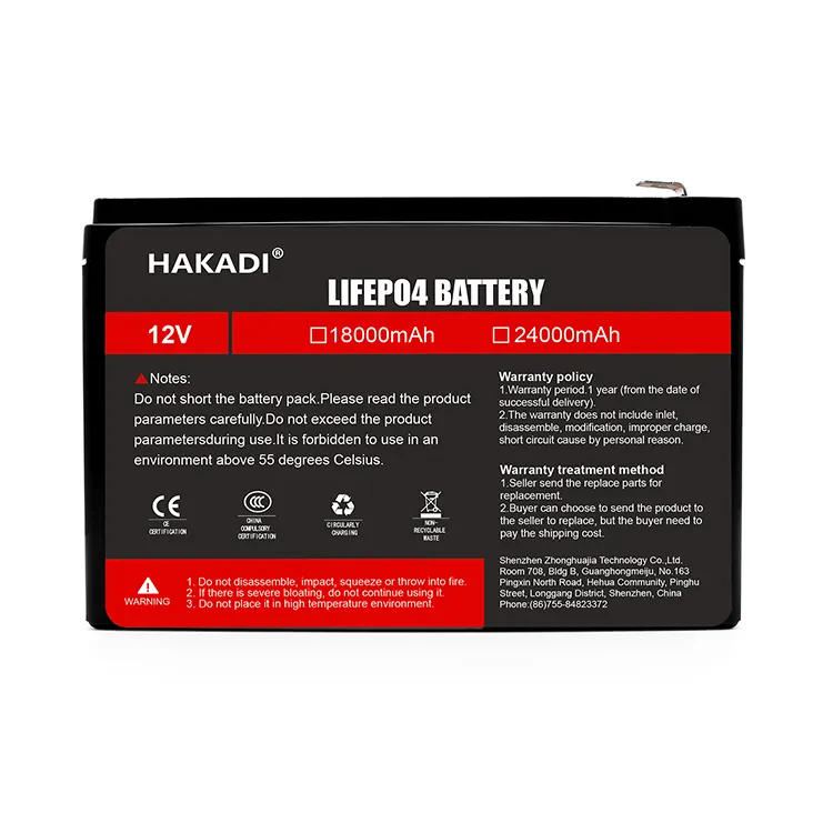 Replace Lead Acid Solar LiFePO4 Battery 12 Volt 18Ah Lithium 12V Batteries