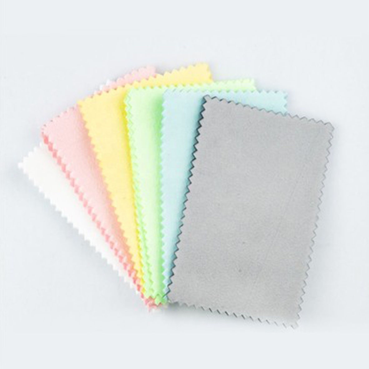 Suede Silver Cloth Gold Jewelry Cleaning and Maintenance Polishing Cloth