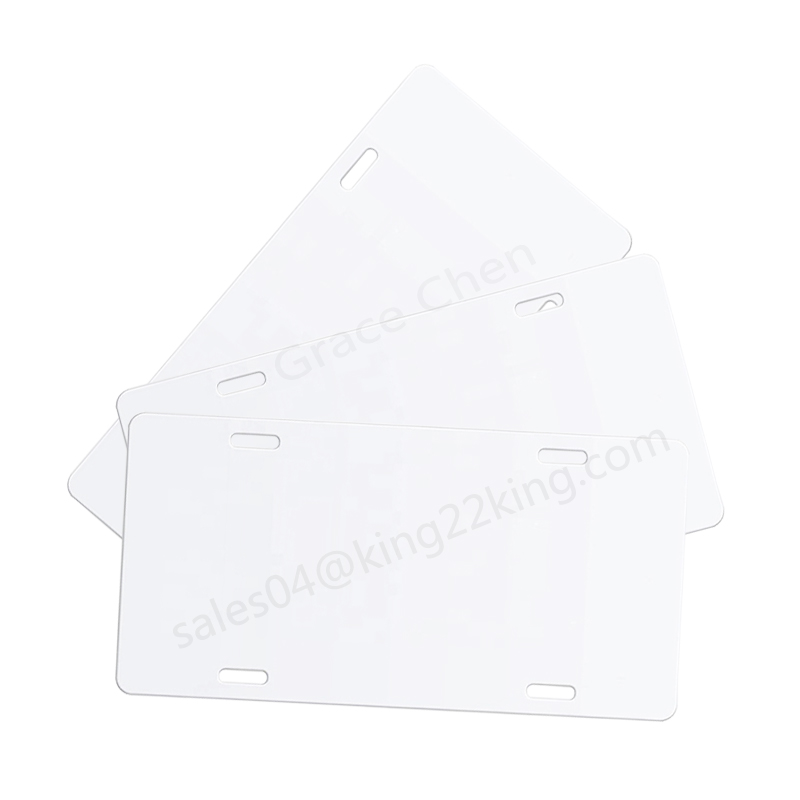 12''x 6'' Sublimation blanks personalized printing aluminum license/licence plate car tags