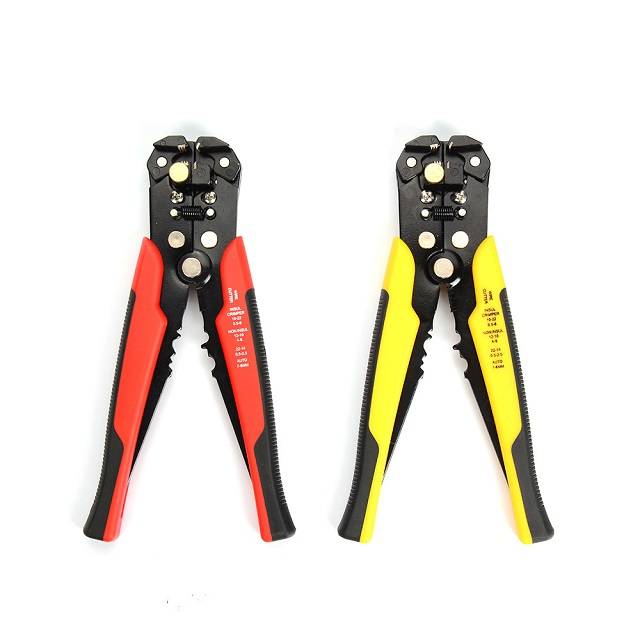 Crimper Cable Cutter 3 in 1 Automatic Wire Stripper Multifunctional Stripping Tools Crimping Pliers Terminal AWG10-24 0.2-6.0mm2