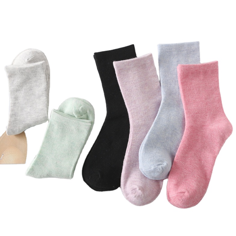 Hot Sale Rainbow Colored Socks Highquality Candy Tube Socks Breathable Casual Sports Crew Socks