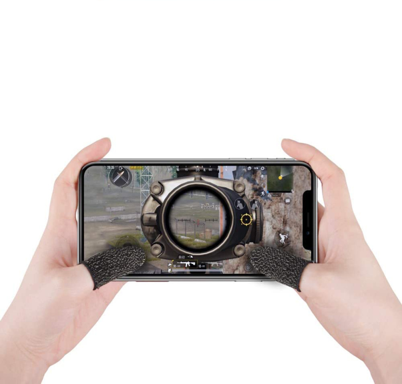 HZO-18024 контроллер для мобильных игровых перчаток, набор для пальцев, дышащий, анти-пот, полный сенсорный экран, набор для пальцев