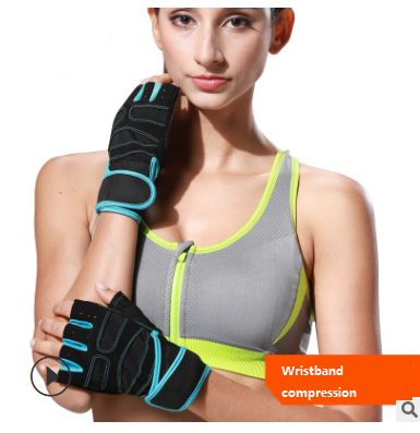 Amazon hot seller sports soft half Finger Men Women Sport Weight Lifting Fitness Gym Gloves