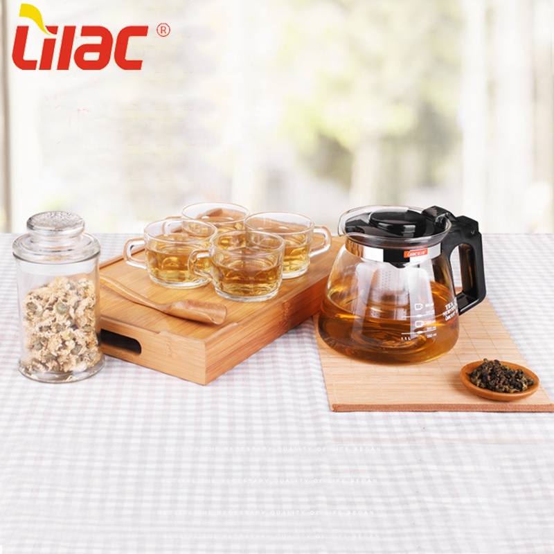 Бесплатный образец Lilac, 6 шт., счастливая жизнь, собственный чайник, тайваньские подарочные кружки, Восточный Цветущий чайный набор в коробке из 6 шт.