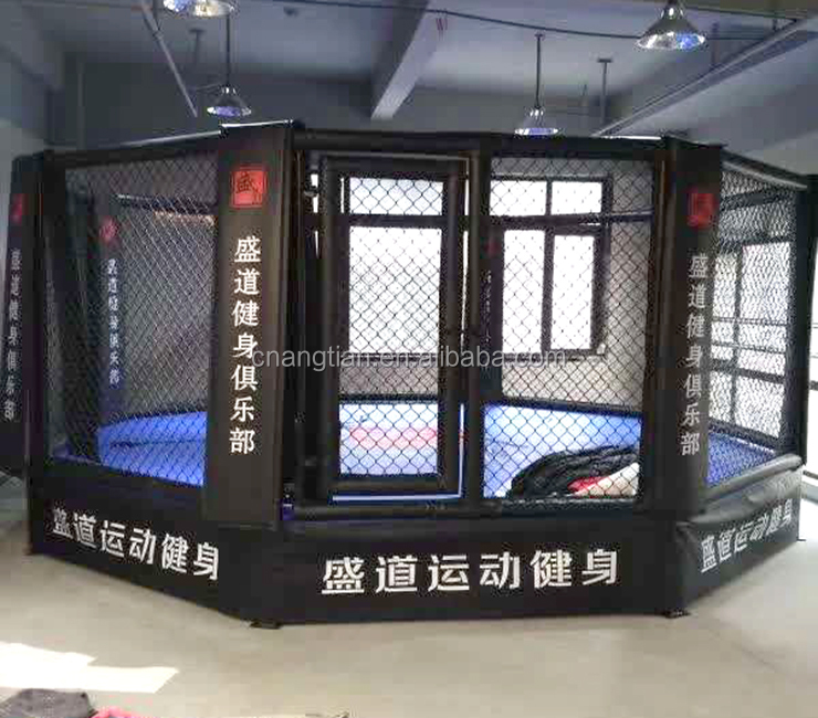 Высокое качество восьмиугольная клетка для боев mma восьмиугольник ufc другой боксерский продукт для продажи
