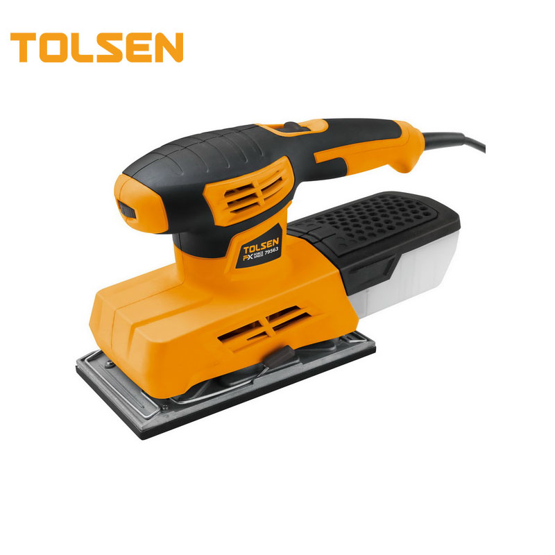 TOLSEN 79563BS 1/3 Sheet Wood Floor Orbital Finish Finishing Sander With Bs Plug