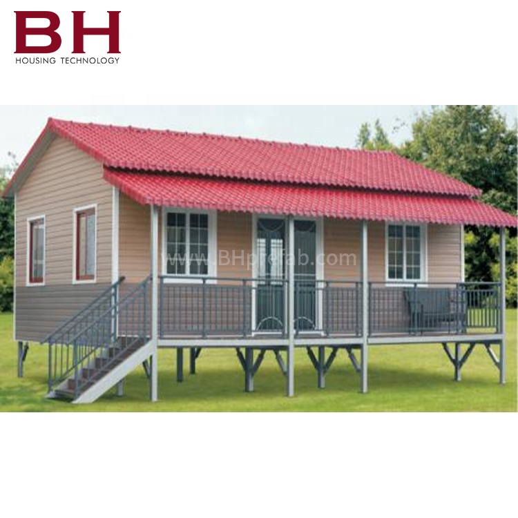 Hot sale fast install steel structure prefabricated luxury villa prefab house container house