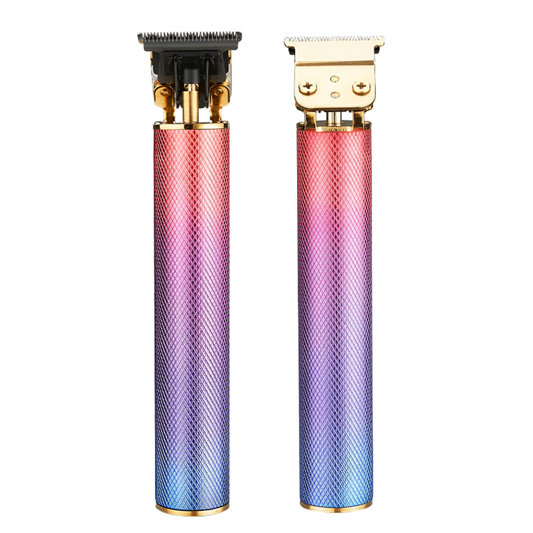 Оптовая продажа USB перезаряжаемые Zero с зазором Pro Li ion аккумулятор контур электрический аккумуляторный триммер для волос триммер лезвие бритвы с 3 направляющей расчески резки наборы