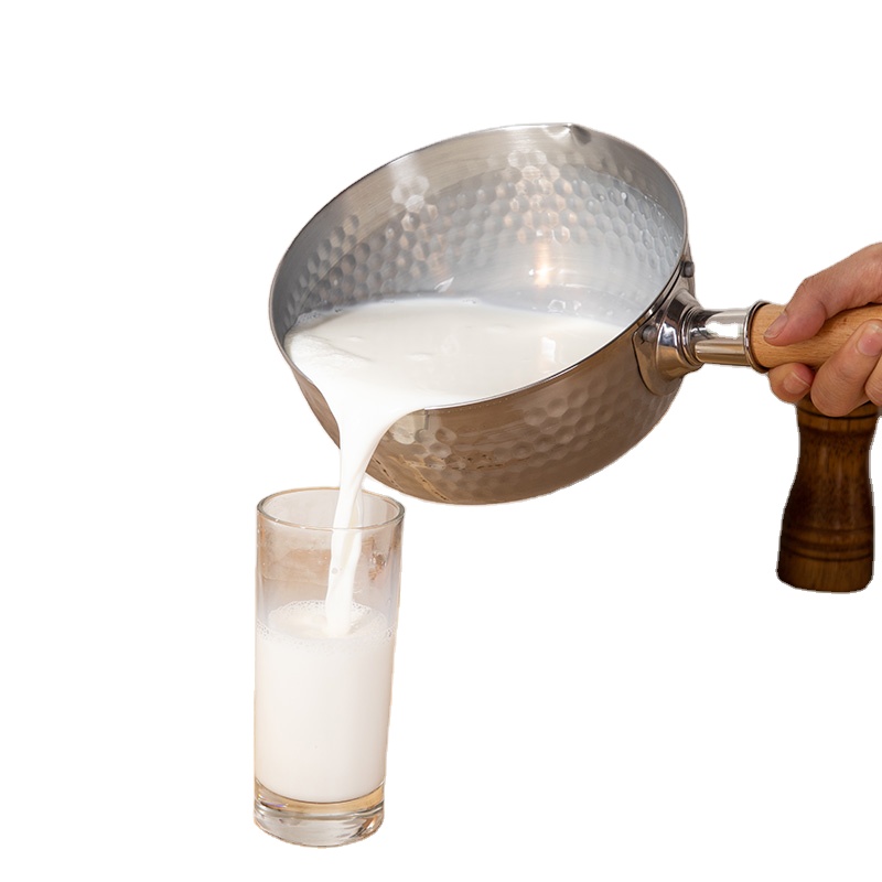 2021 Popular Kitchen Cookware Snow Pan Soup Sauce Japanese Snow Pan Stainless Steel 430 Snow Pan