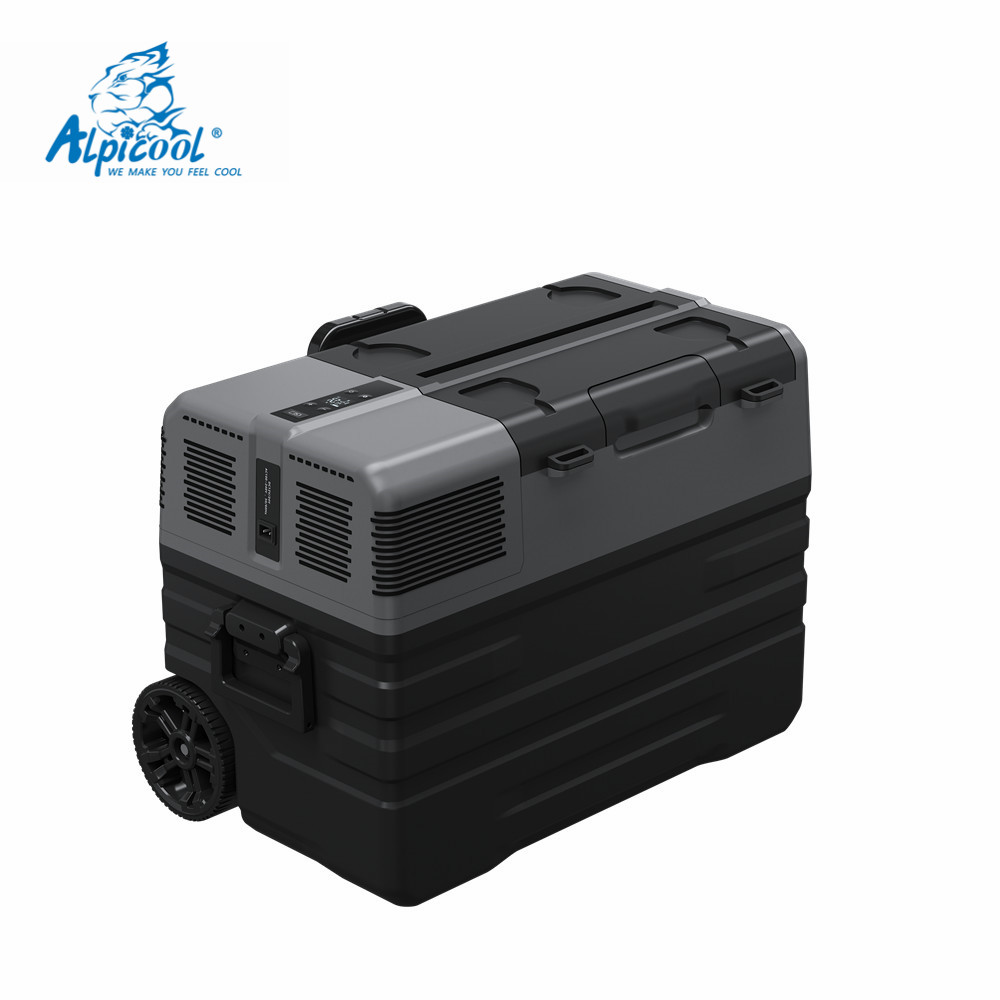 Новый автомобильный холодильник NX42 42L Alpicool 2020 со встроенным аккумулятором, автомобильный холодильник для автомобиля/дома двойного использования