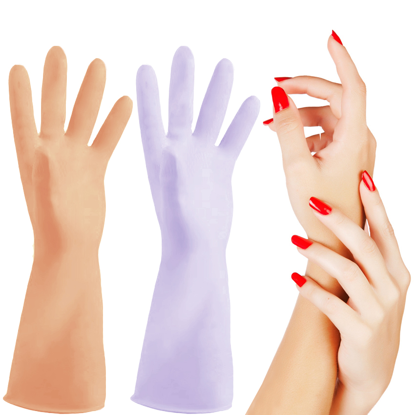 Medihandcare водонепроницаемый солнцезащитный крем анти ломкие силиконовые длинные перчатки увлажняющий отбеливающий крем для лица силиконовые перчатки для микроволновой печи уход за кожей рук HA01737