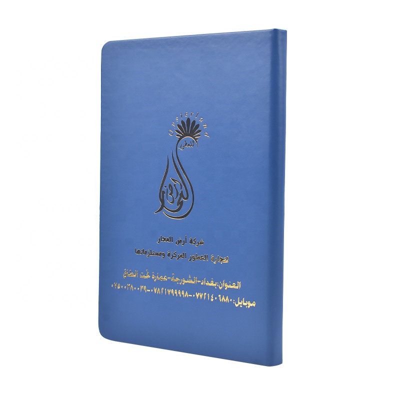Longorgeous Hot Sale A5 Arabic Notebook Leather Hardcover Journal Custom Notebook With Logo