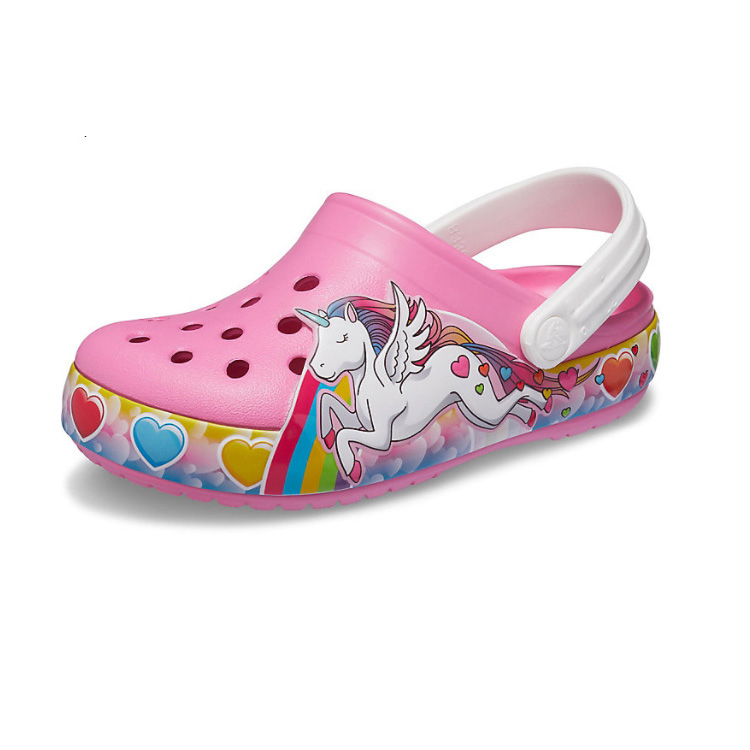 Hot sell kid's clogs personality non slip Croc clog EVA garden shoes for kid's boy girl