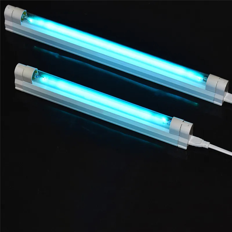 Ultraviolet Germicidal Light T5 Tube With Fixture UVC Disinfection Sterilizer Kill Dust Mite UV quartz lamp For Hospital Bedroom