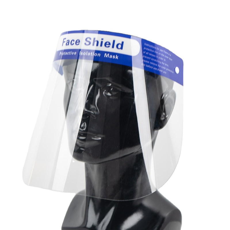 Safety face shield for sale transparent safety face shield reusable face shield
