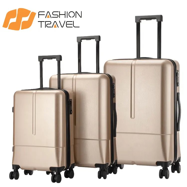 2020 new Design luggage ABS+ PC Suitcase TSA lock Travel Luggage set 20inch