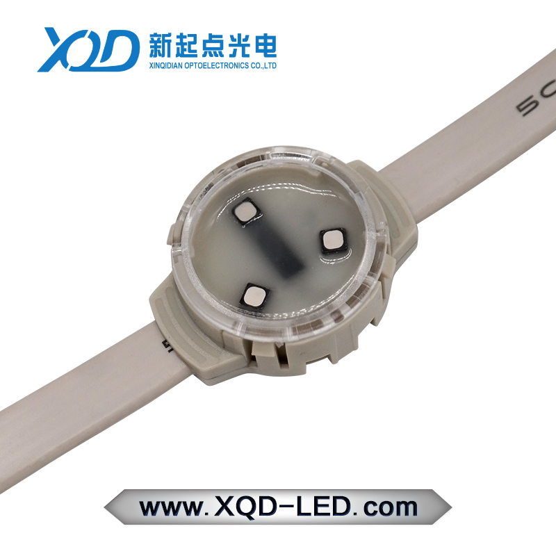 IP67 30 мм smd3535 12 В автоматический программируемый RGB/RGBW светодиодный развлекательный Точечный светильник для помещений, улицы, ландшафтное пиксельное освещение