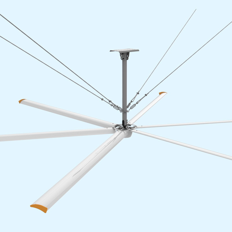 Natural wind 15ft 4.5m gym big fan gearless giant hvls fan