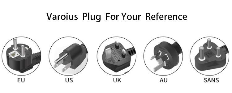 2022 US EU UK AU Plug Power Cables Wires Device Power Cord Automatic Retractable Reel