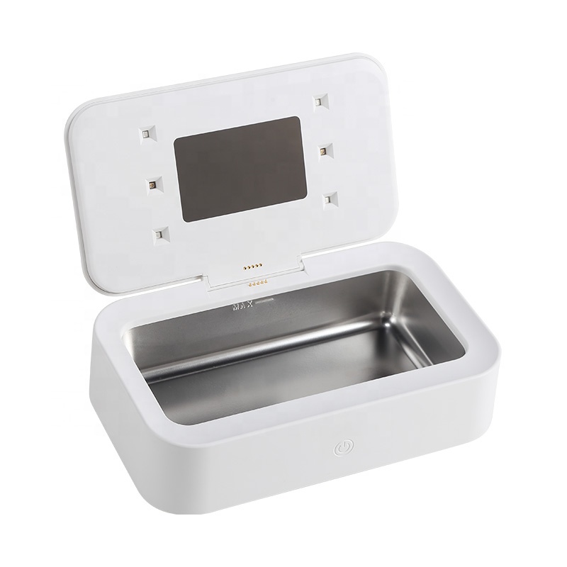 Wholesale New Wireless Charging Portable Home High Frequency Ultrasonic Cleaner Jewelry Watch Glasses Jewellery Cleaning Machine