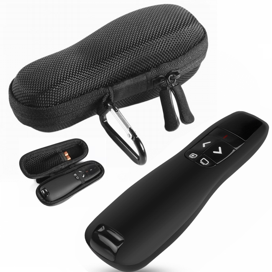 Органайзер для хранения, Жесткий Чехол из ЭВА для Logitech, беспроводной Презентер R400, лазерная указка PPT, ручка для поворота страниц, Портативная сумка для хранения