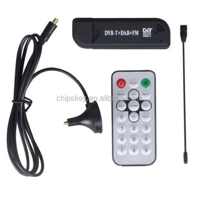 Dvb-t DAB, FM,RTL2832U & R820T тюнер, Mini USB, RTL-SDR & ADS-B ресивер декодер каналов кабельного телевидения, радио, совместимый, MCX вход переменного тока, легкий Intall,25 - 1700 МГц