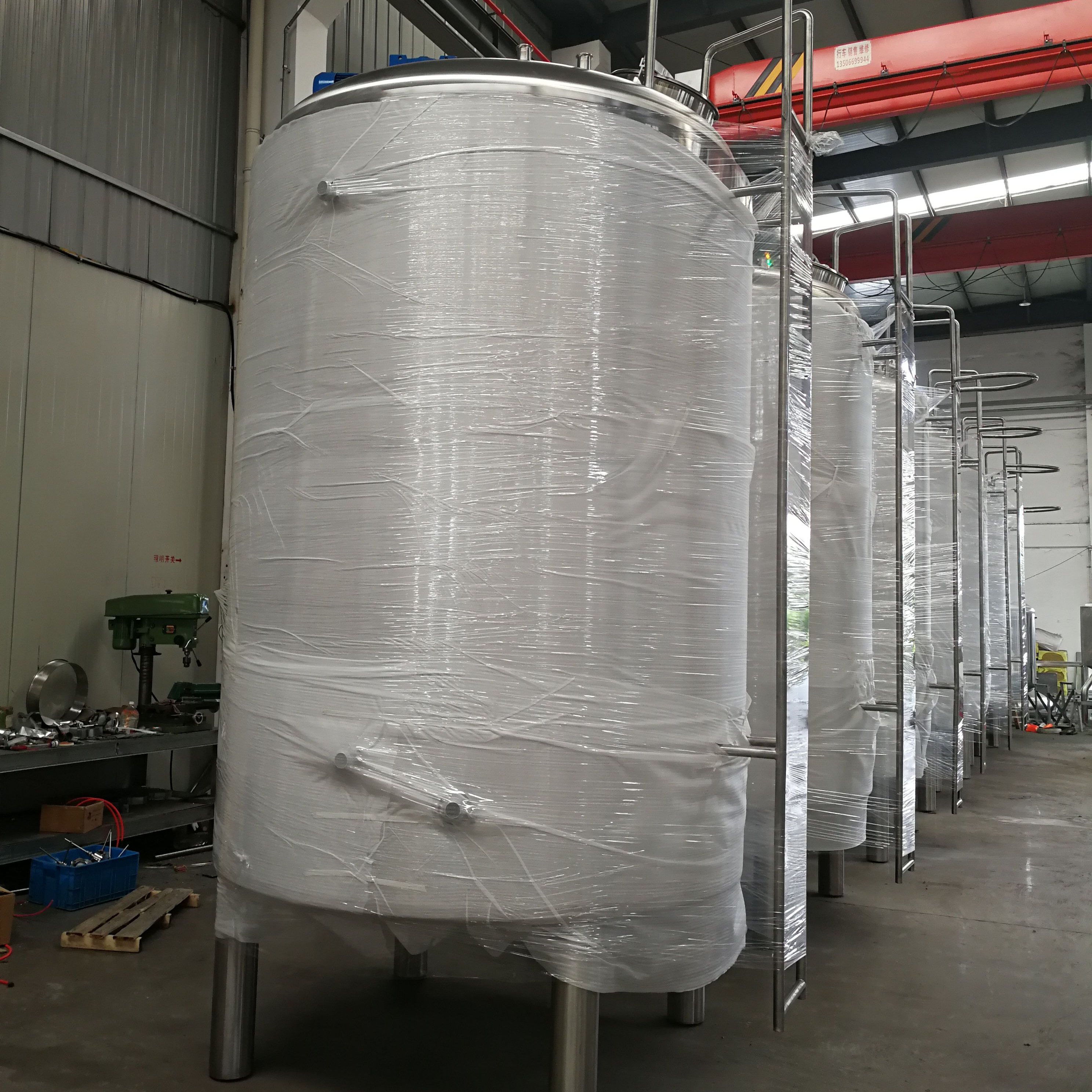 vertical type stainless steel electric heating tank