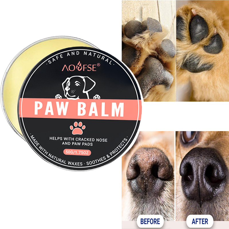 Natural Paw Care Protection Soother Paw and Nose For Dogs Cats Pet Paw Balm