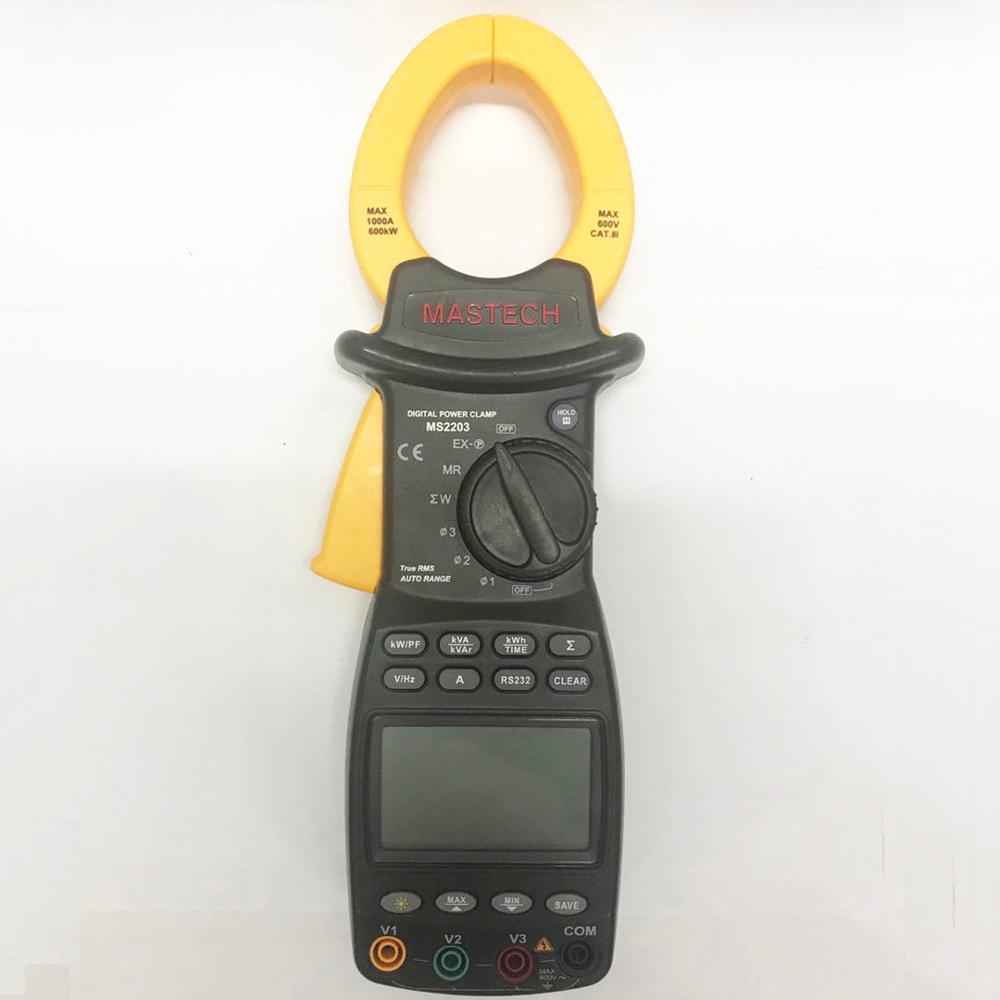 MASTECH MS2203-трехфазный цифровой измеритель мощности с RS232