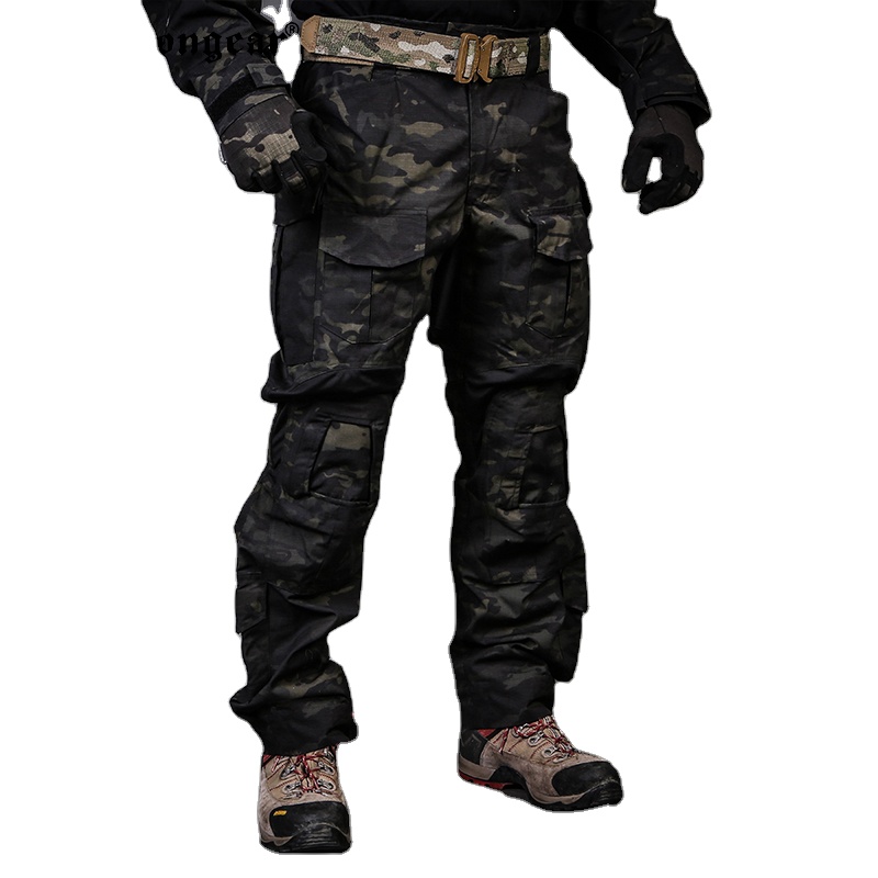 Брюки-карго Emersongear мужские тактические, военные штаны в стиле милитари, много карманов, высокой точности