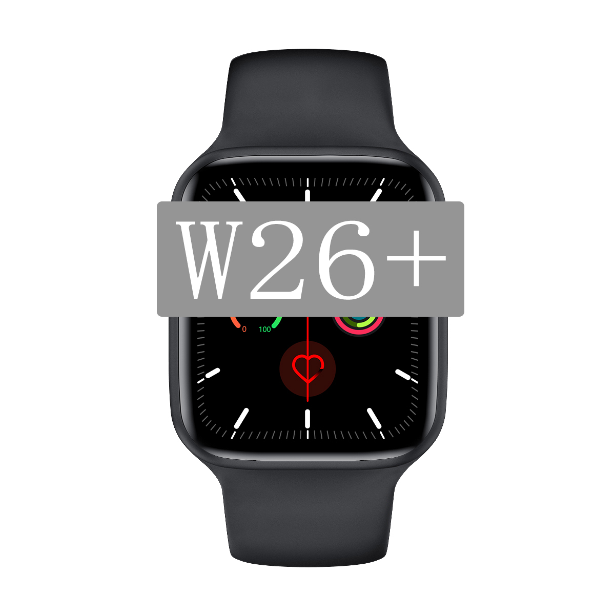 Смарт-часы W26 и 6 Plus с сенсорным IPS-экраном 1,75 дюйма