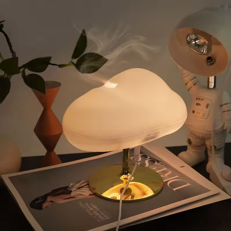 Flash Sale Ultrasonic Led Cloud Fragrance Essential Oil Diffuser Humidifier With Night Light