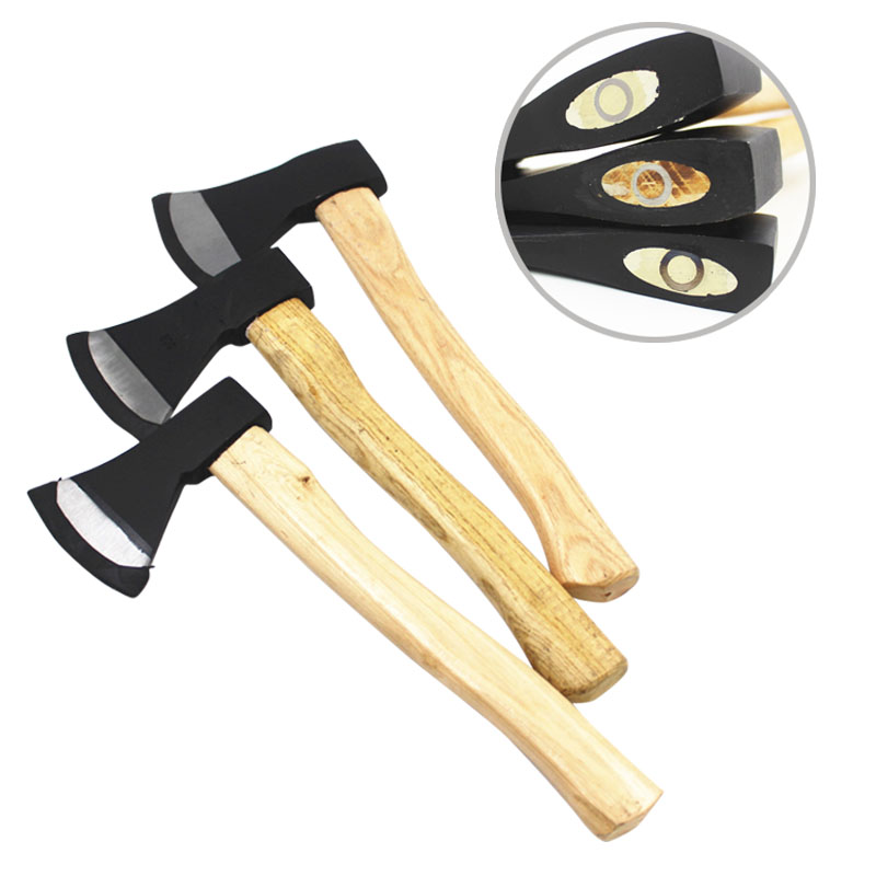 613 High Carbon Steel 45# Forged Wood Handle Axe 600G 800G 1000G Home Working Hardware Tools