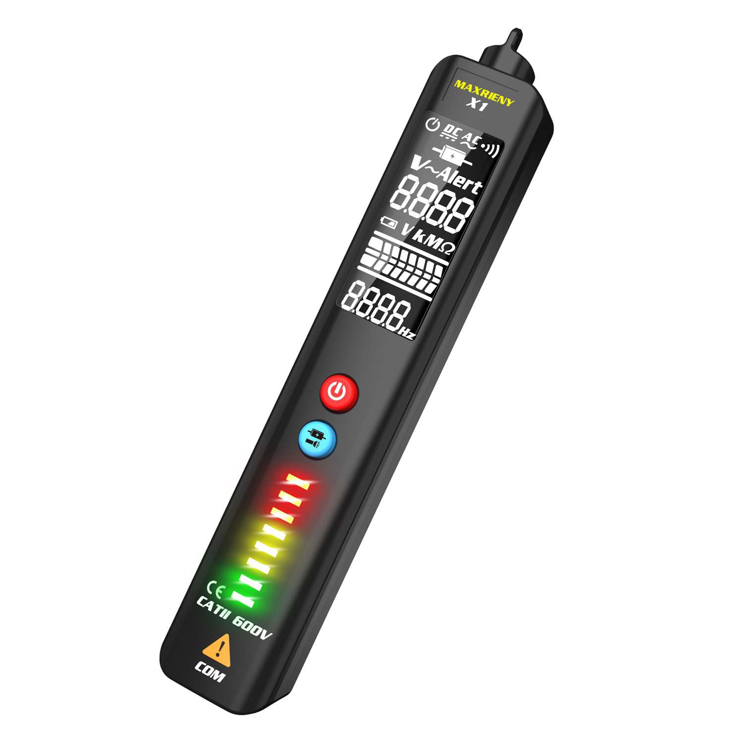 Non-contact ACE 500V new upgraded chip DC voltage detector electrical test pen Digital Multimeter Tester