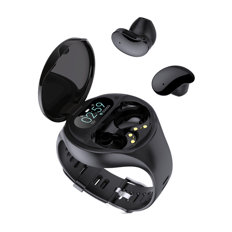 Reloj Audifonos Smartwatch Con Auricular Audifono F9 Mi 2 в 1 часы с наушниками наушники беспроводная гарнитура