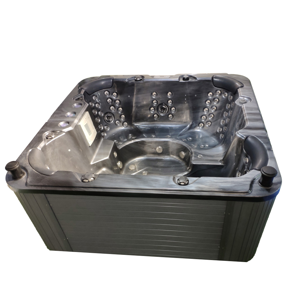 Квадратный Whirlpool B-8812 / 6 человек комбинированный массаж спа-ванна Очаровательная вилла Swimspa