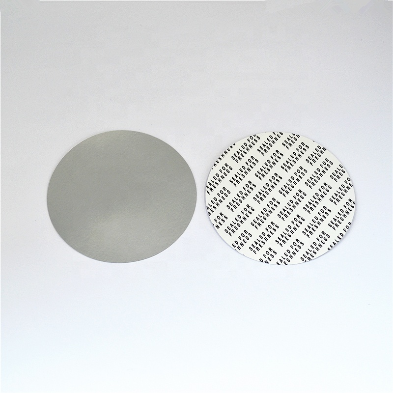 Aluminum Foil Seal Liner Induction Seal PS Pressure Sensitive Foam Liner Gasket Sealing for Bottles Cap Lids Wholesale
