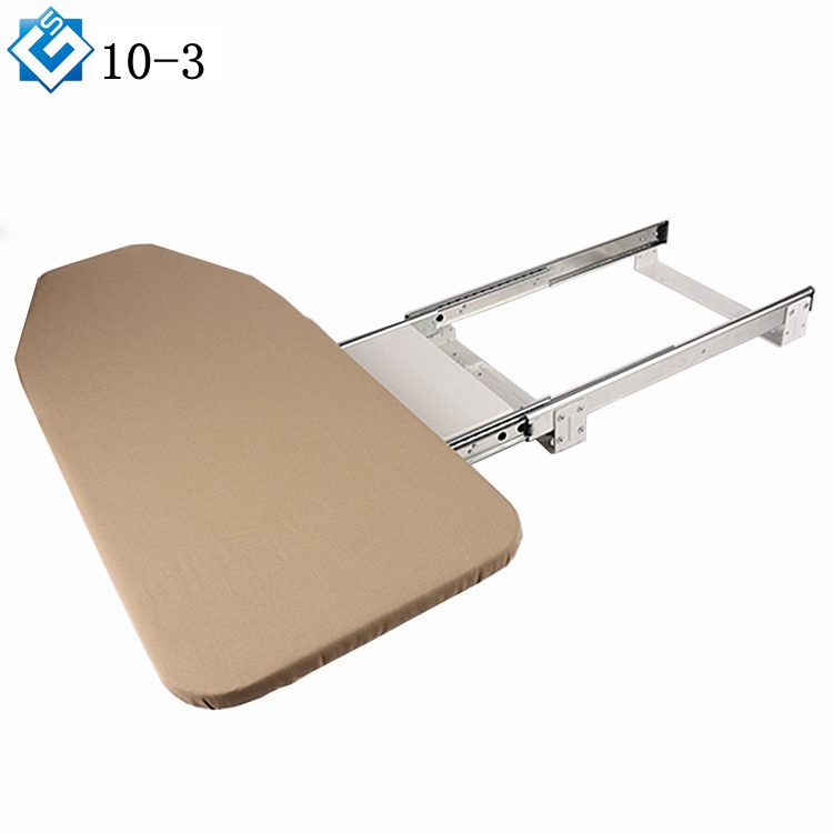 Modern Design Cabinet Wall Mounted Folding Ironing Board Pull Out Folding Built in Hidden Shelf Mount Ironing Board 10-3