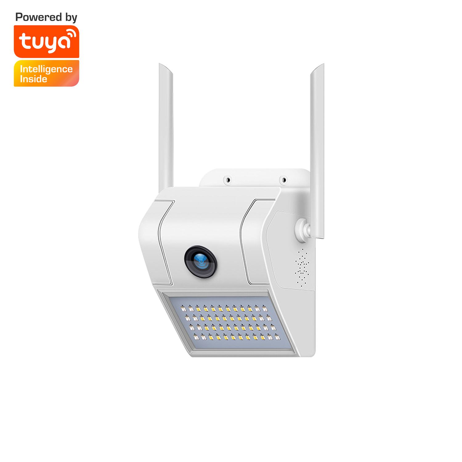 Широкоугольный настенный с поддержкой Wi-Fi камера 2 way-аудио HD 1080P прожектор Tuya smartlife с IP66 видеокамера для уличной съемки