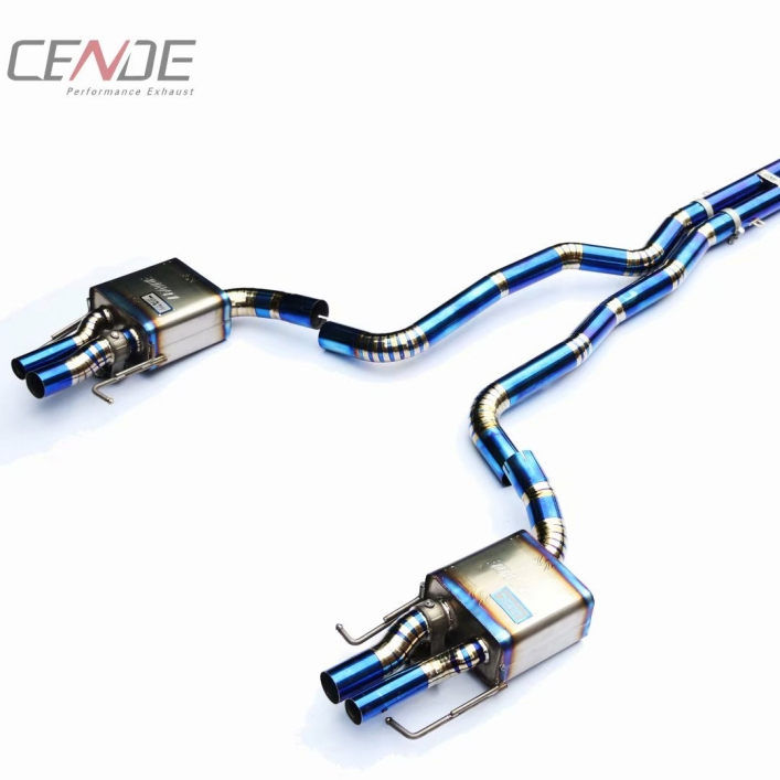 Выхлопной глушитель с титановой производительностью catback w212 cls 218 w218 для Benz Mercedes