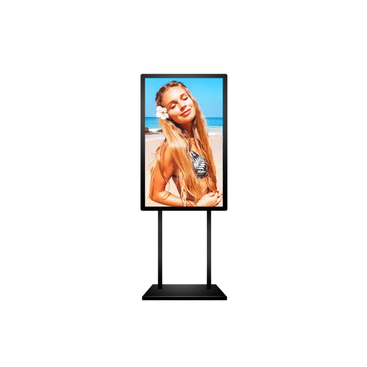 43 inch Advertising aluminum led high brightness window smart display shop window digital display
