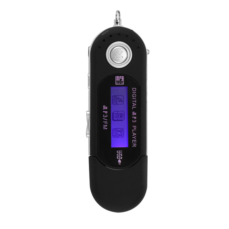 Портативный USB цифровой MP3-плеер с ЖК-экраном и поддержкой TF-карты 32 ГБ и FM-радио