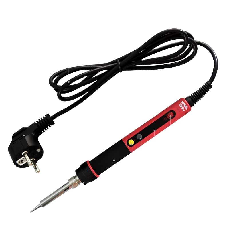 CXG E60WT Электрический паяльник 60 Вт светодиодный регулируемый температура ЕС plug Сварка паяльной станции тепло паяльник для подключения к soldador