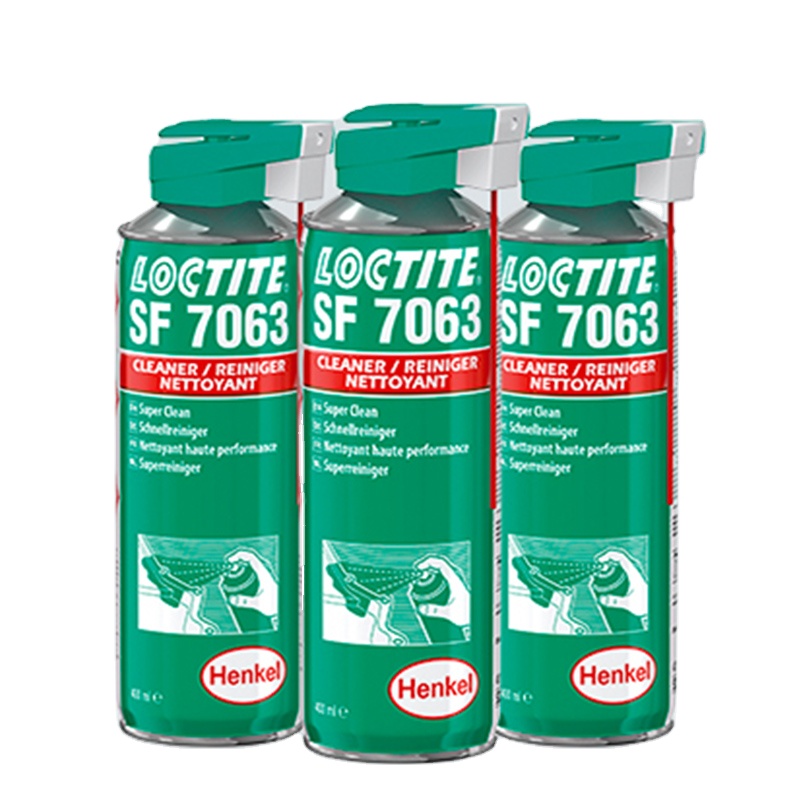 Прозрачные клеи для очистки поверхности Henkel loctite SF 7063 400 мл, клеи, органический растворитель, чистящее средство для металлического клея