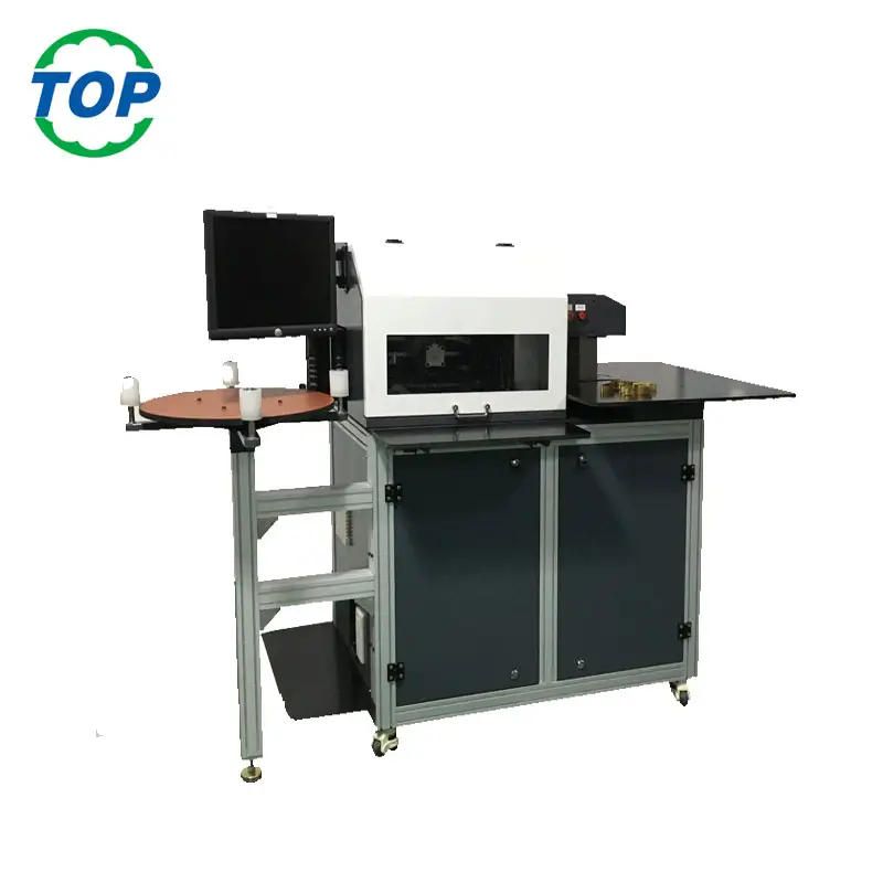 Steel and Aluminum Advertising Word Channel Letter bending machine