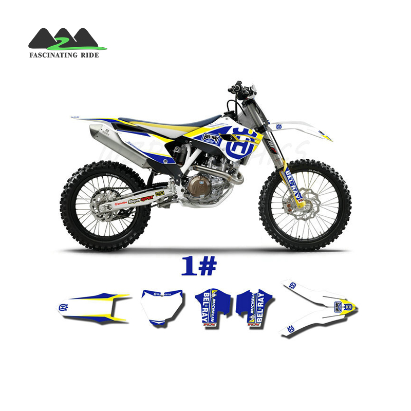 Прямая продажа с завода, наклейка на мотоцикл husqvarna 2014-2016 FE TE FC TE, модифицированные мотоциклетные наклейки на все автомобили