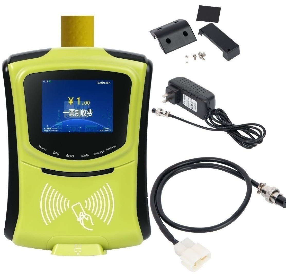 Беспроводной считыватель карт 4G Pos система сбора платы за проезд с Rfid считыватель кредитных карт