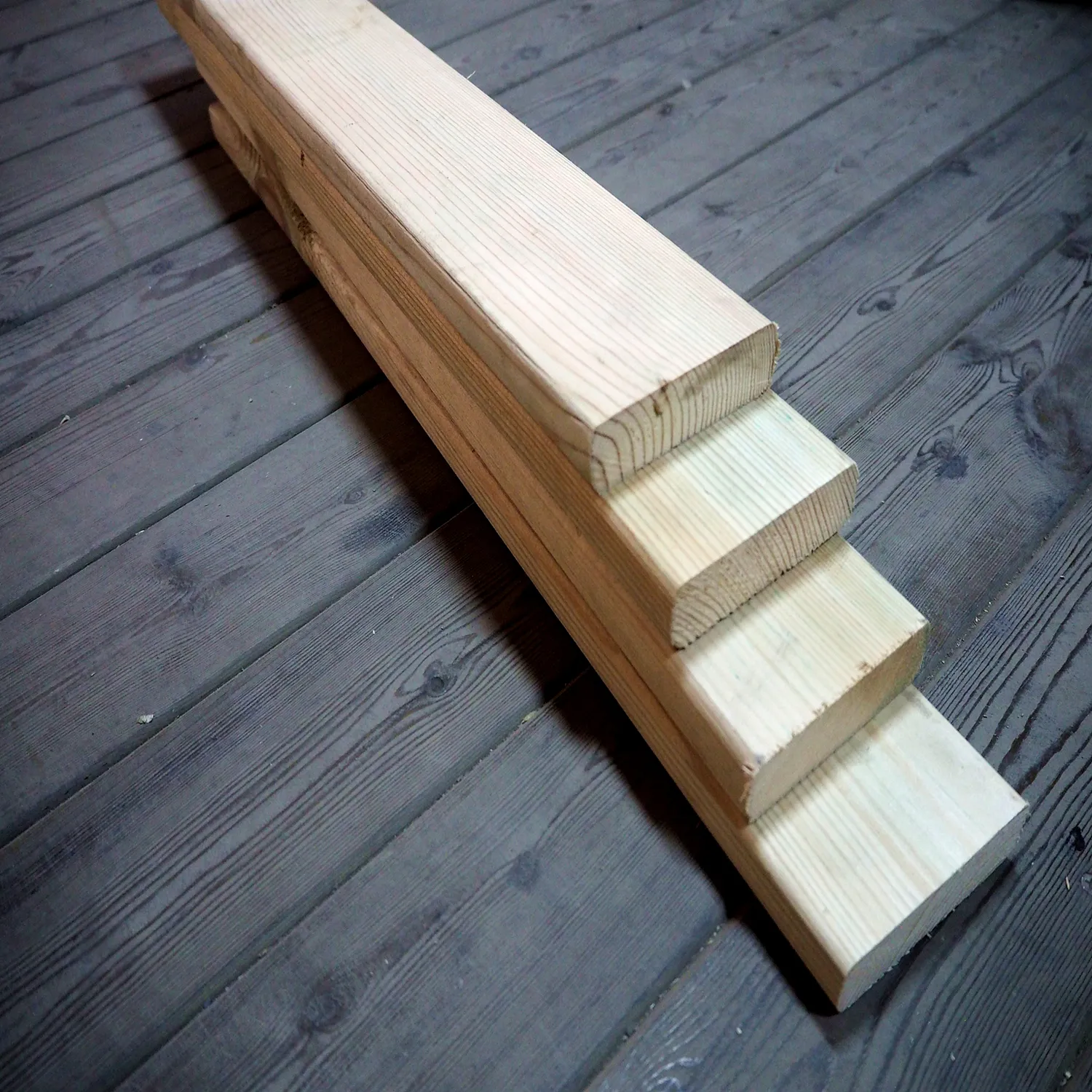Eco-friendly Customizd Wpc Decking Flooring Accessories Anticorrosive Wood