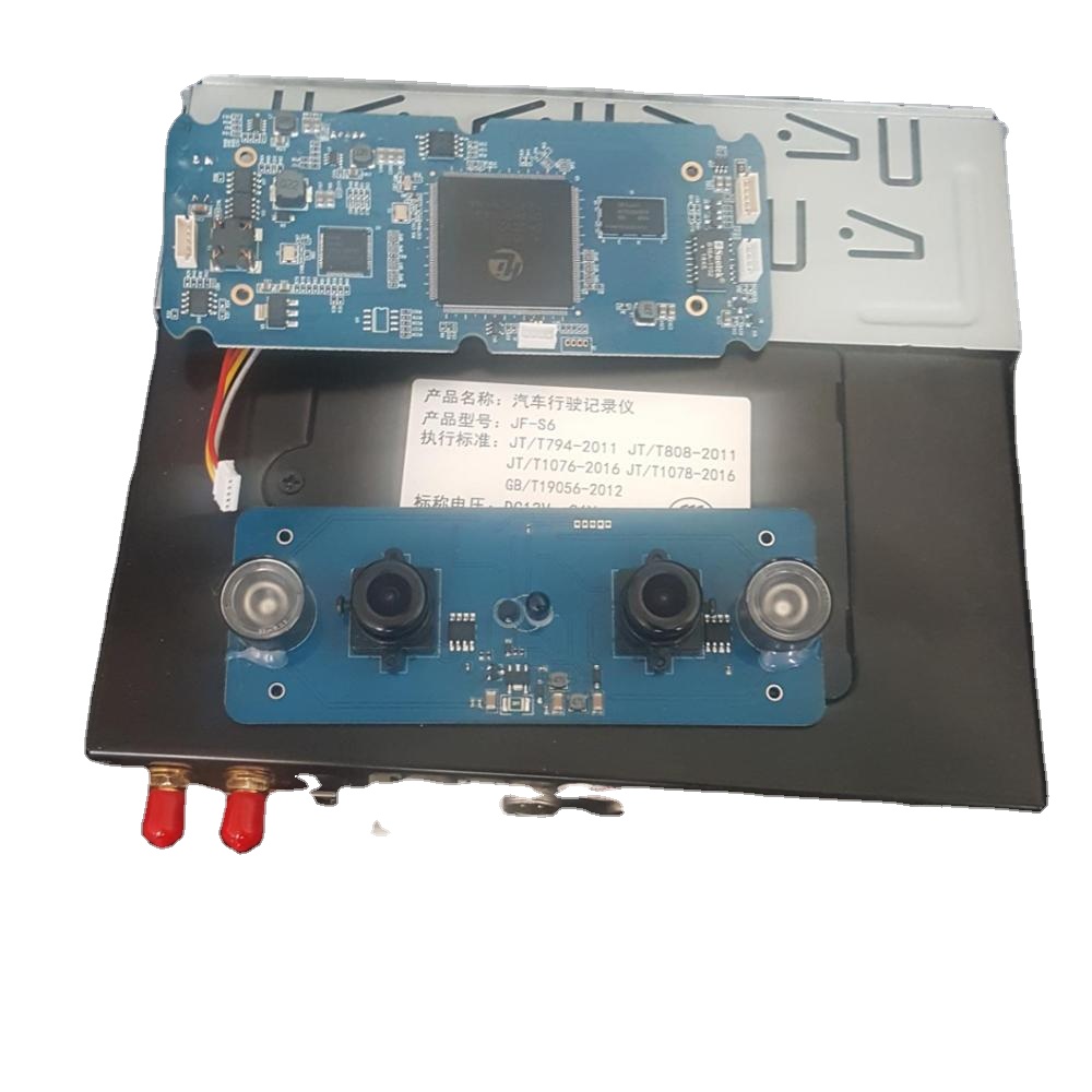 1080p 6ch Мобильный DVR JF-S6 диктофон Blackbox в сочетании с BPC автоматические пассажирские счетчик с 2 камерами Wi-Fi, GPS