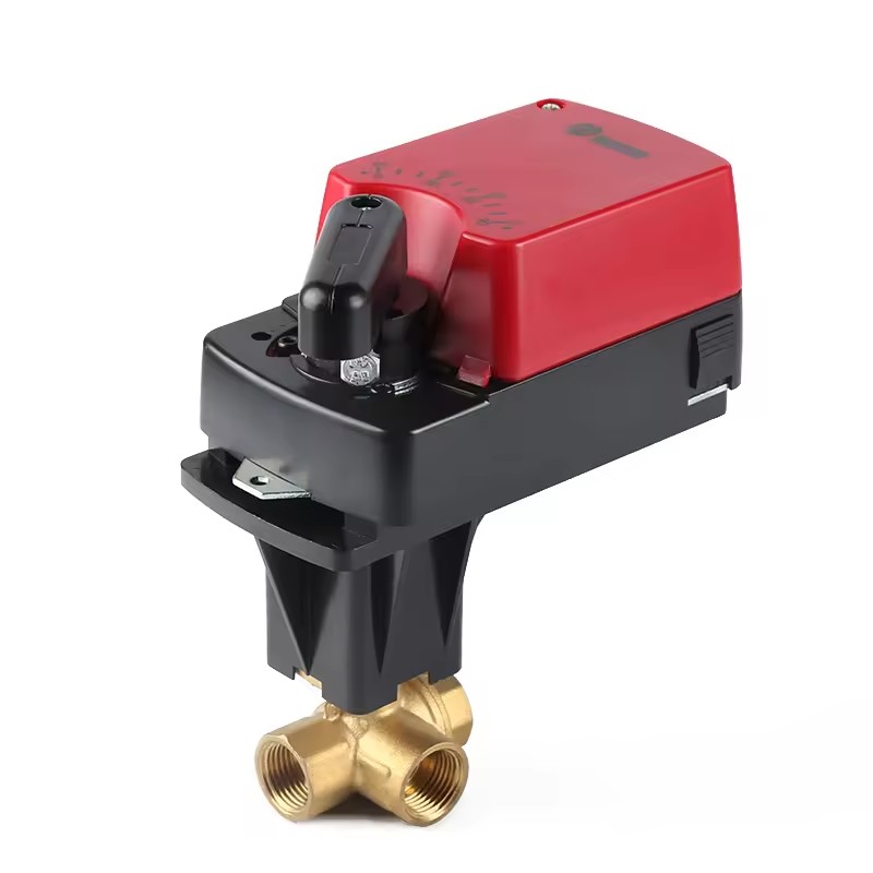 Proportional Motorized Control Damper Actuator Ball Valve For Water Flow System